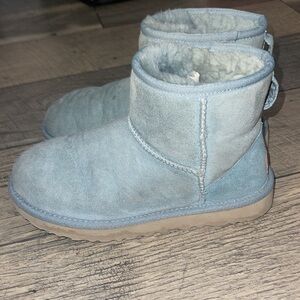 blue mini uggs